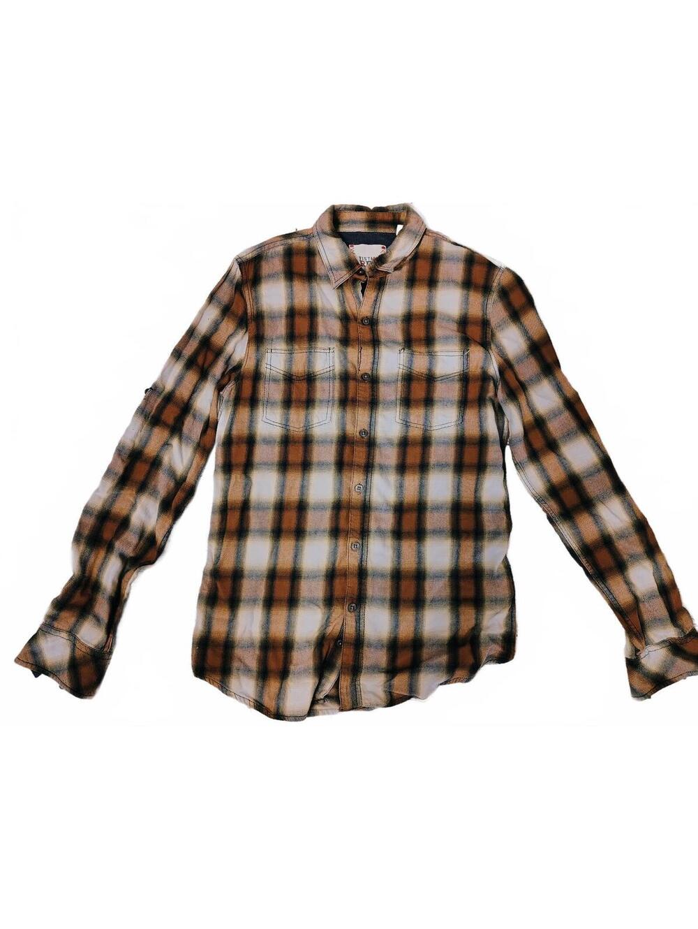 Vintage Red Women's Flannel Rust colored Size Small